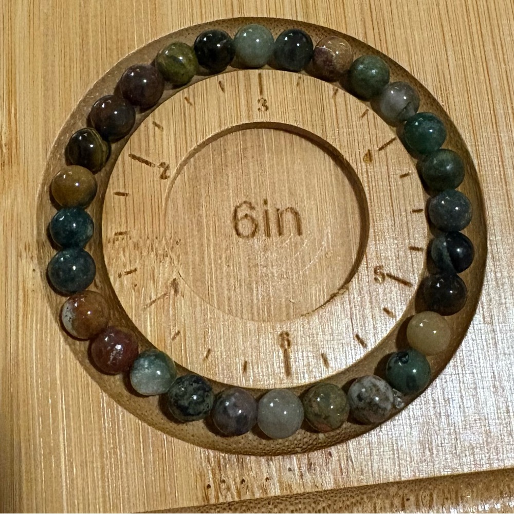 Handmade Multicolor Beaded Stretch Bracelet